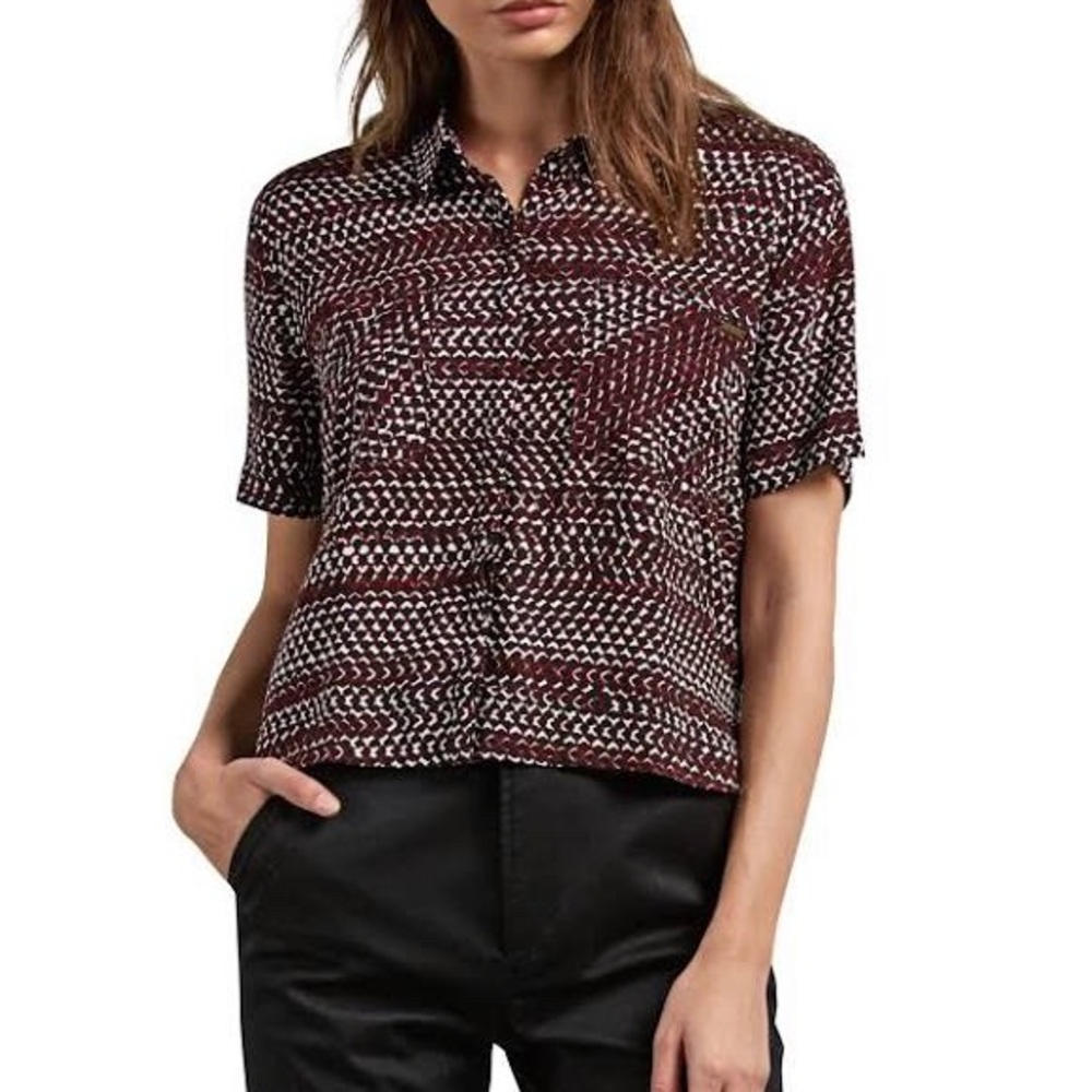 Volcom women button up
